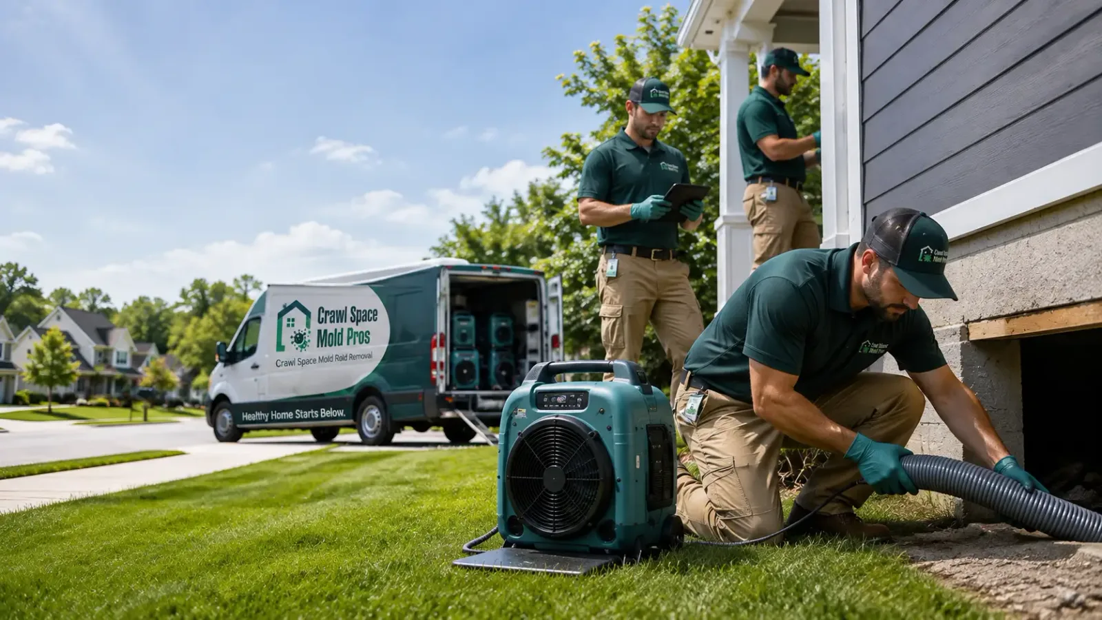 Crawl Space Mold Removal in Wilmerding, PA